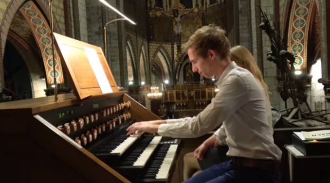 Organ Concert in Geraardsbergen by Gert van Hoef