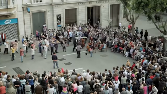 Beethoven’s Ode to Joy – the Som Sabadell Flashmob