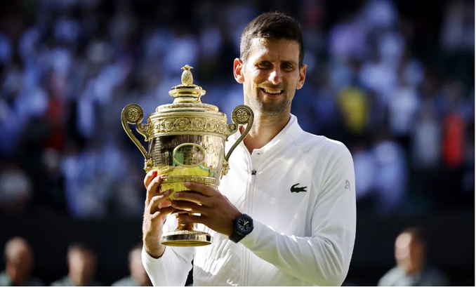 Hero of the Week: July 25, 2022: Novak Djokovic